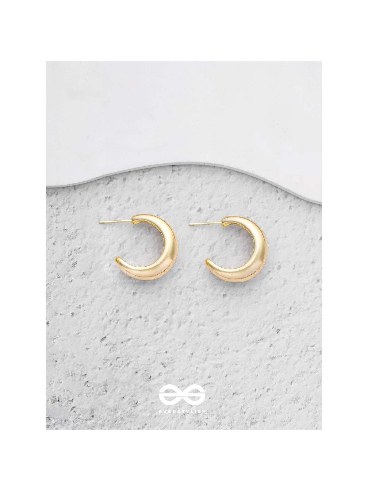 The Elysian Hoops - Golden Earrings