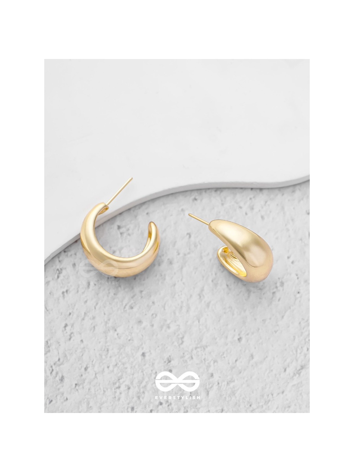 The Elysian Hoops - Golden Earrings