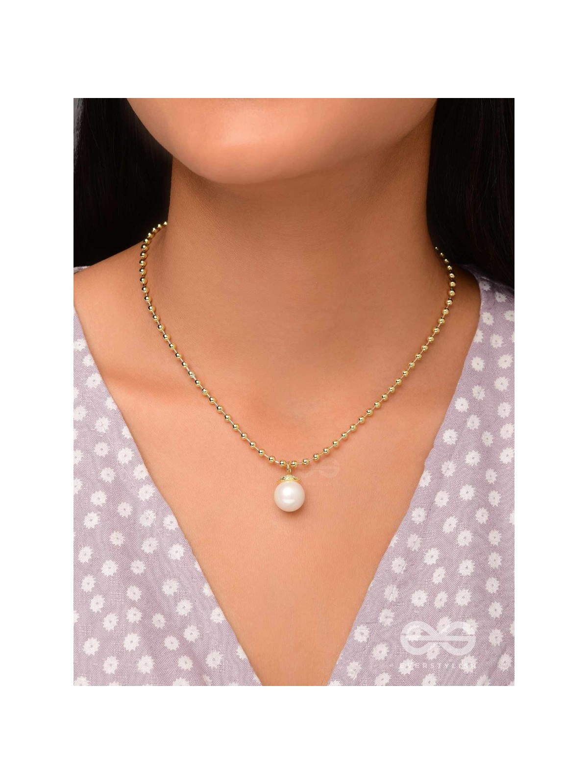 Darling Droplet - Pearl  Pendant