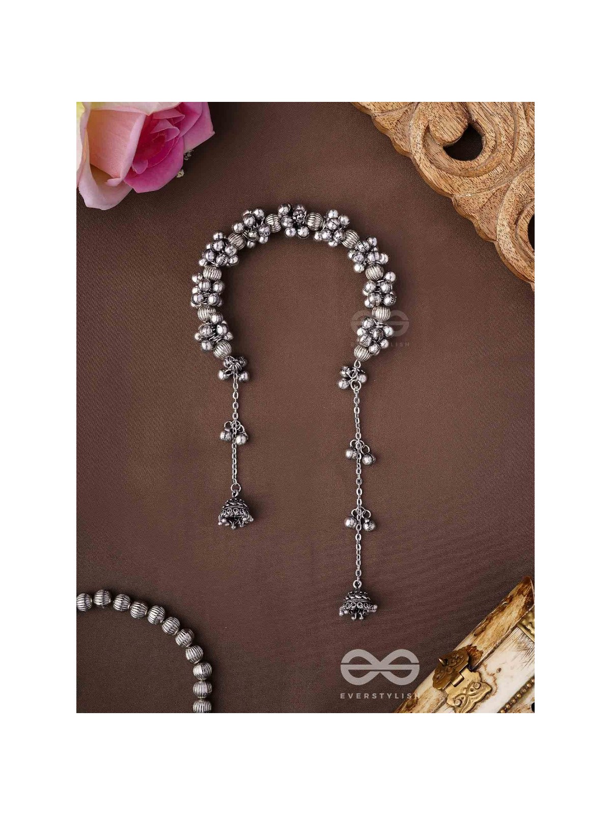 The Merry Chimes - Oxidised Hair Accessory