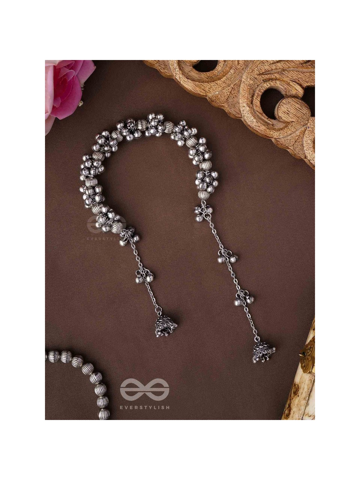 The Merry Chimes - Oxidised Hair Accessory