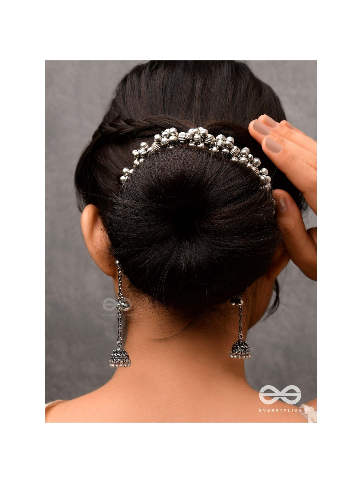 The Merry Chimes - Oxidised Hair Accessory