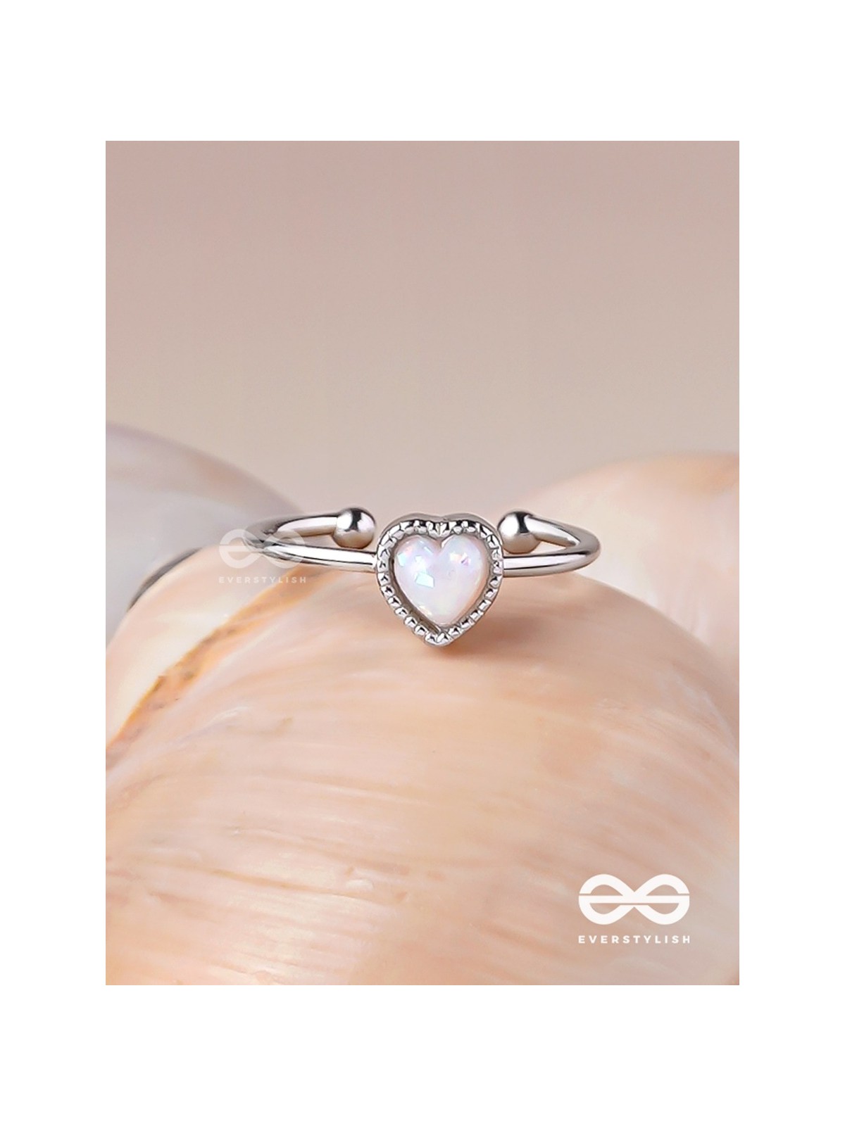 Ma Cherie - Silver Ring (Adjustable)