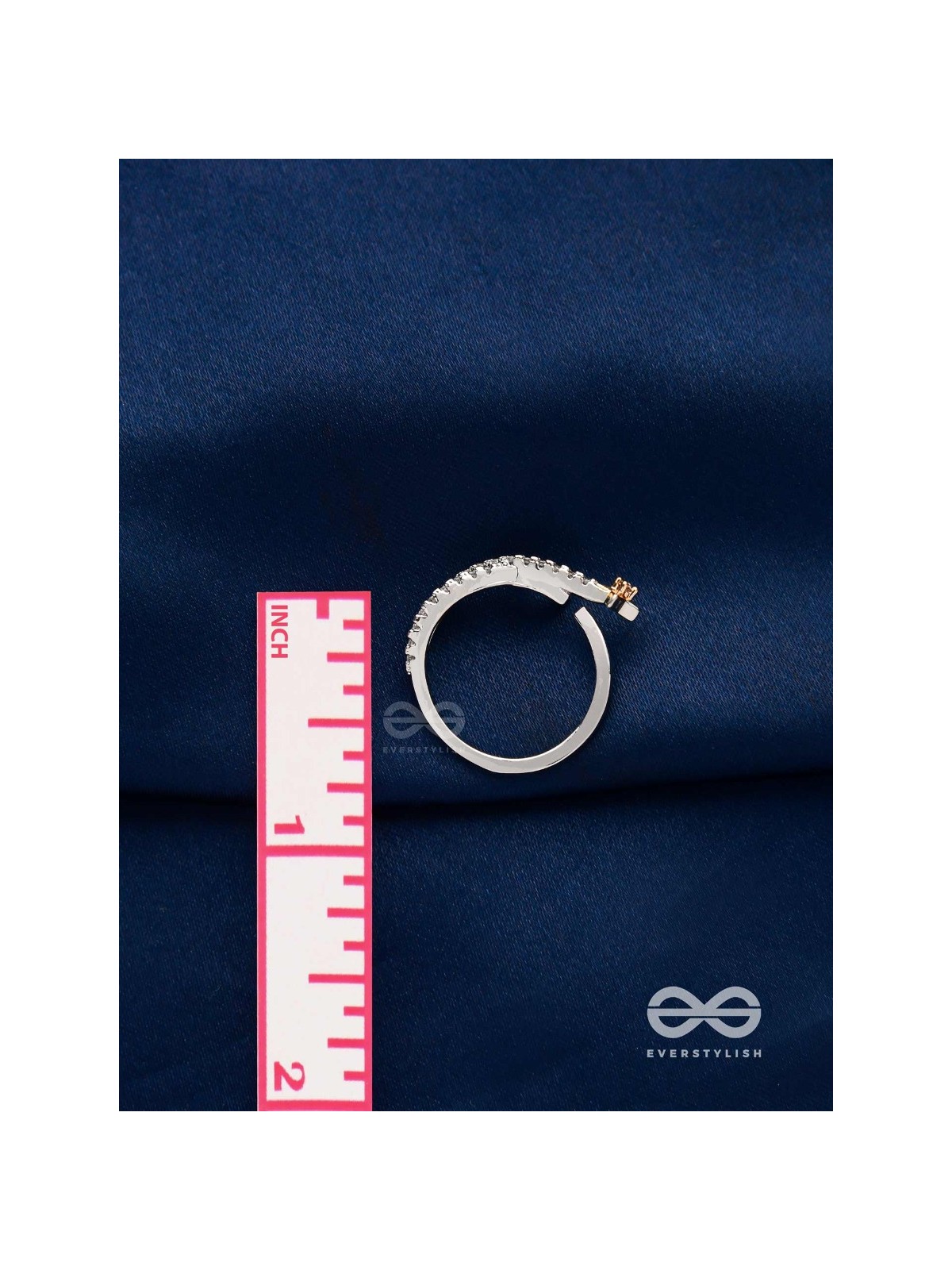 The Shooting Stars - Silver Cubic Zirconia Ring