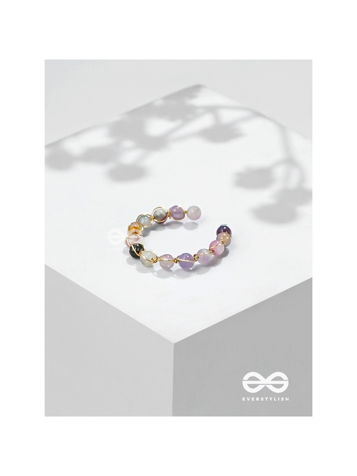 The Pastel Gravel  - Golden Ring (Adjustable)