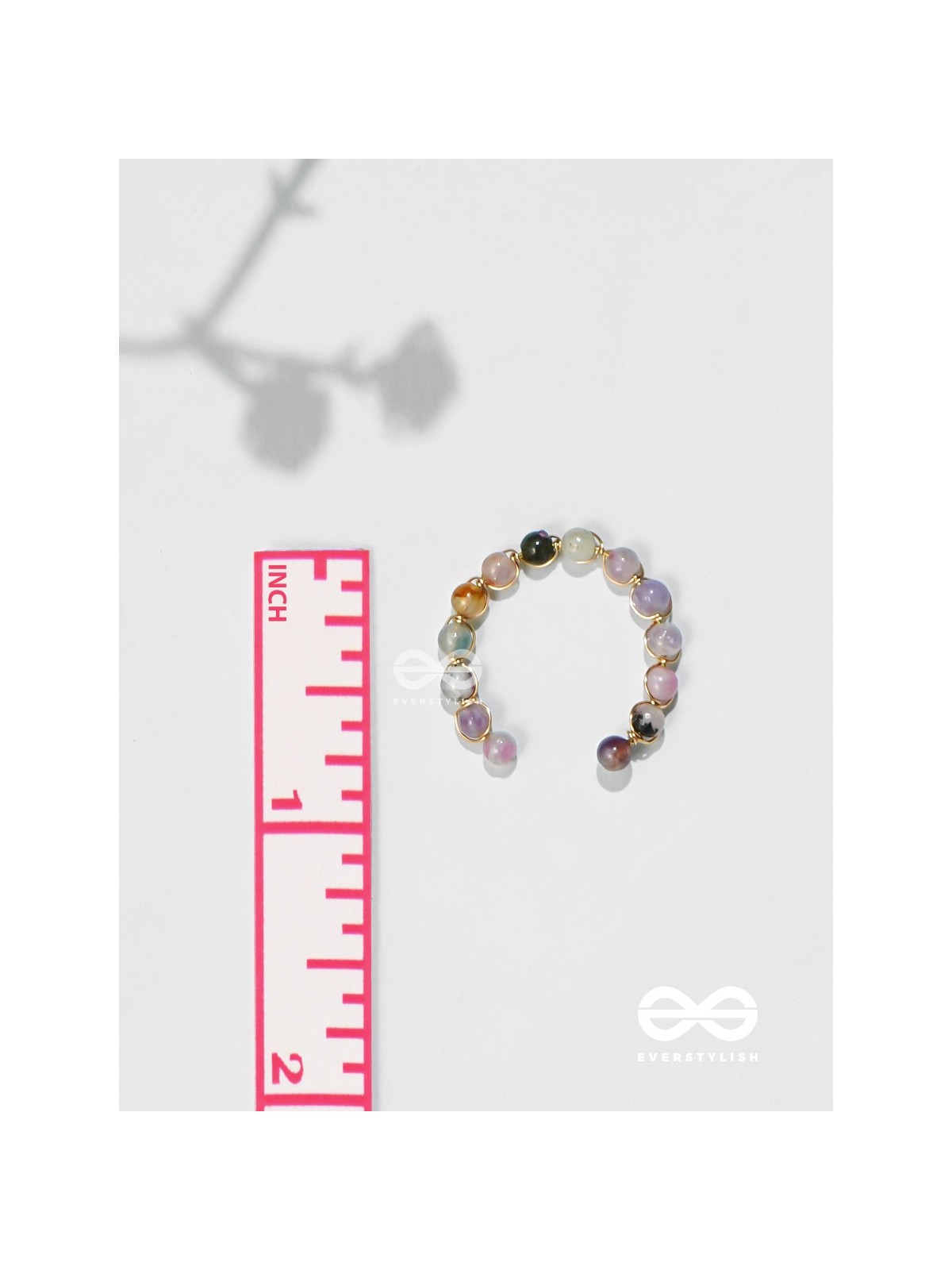 The Pastel Gravel  - Golden Ring (Adjustable)