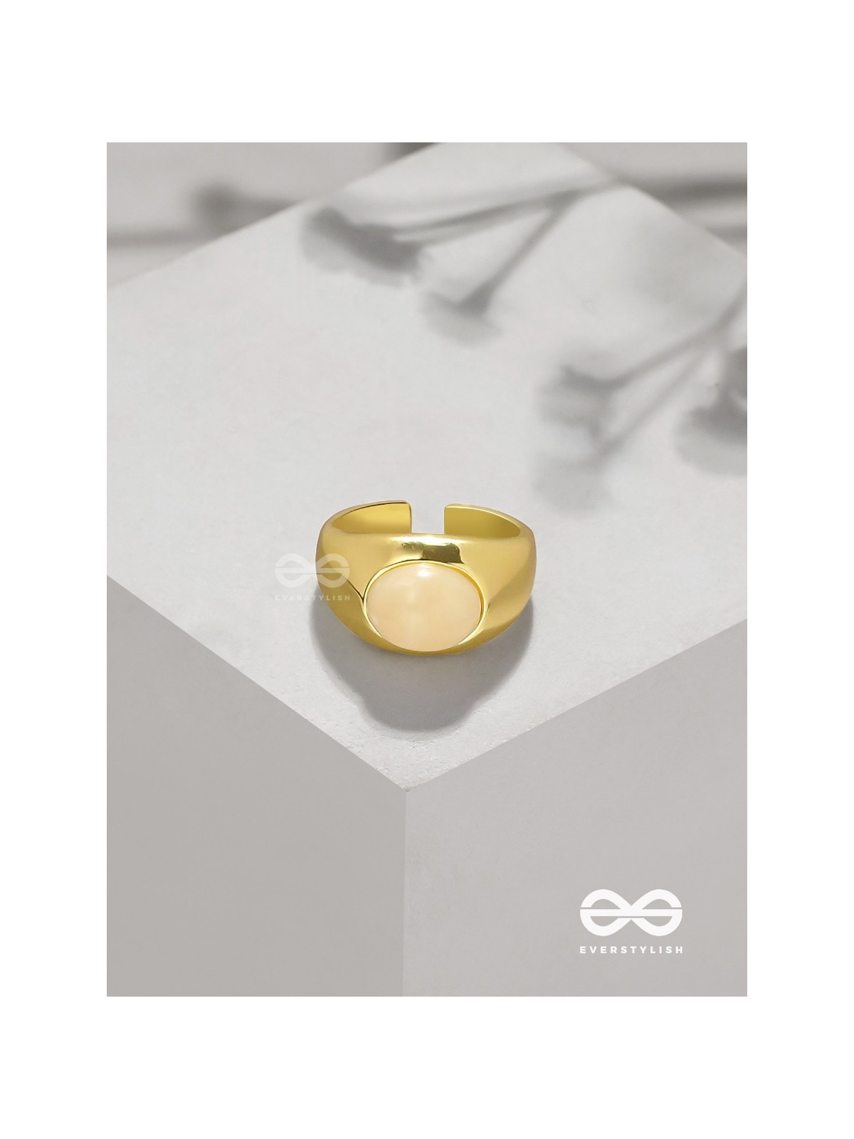 The Latte Lullaby - Golden Ring (Adjustable)