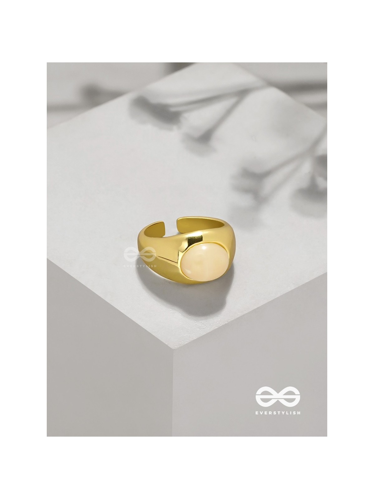 The Latte Lullaby - Golden Ring (Adjustable)