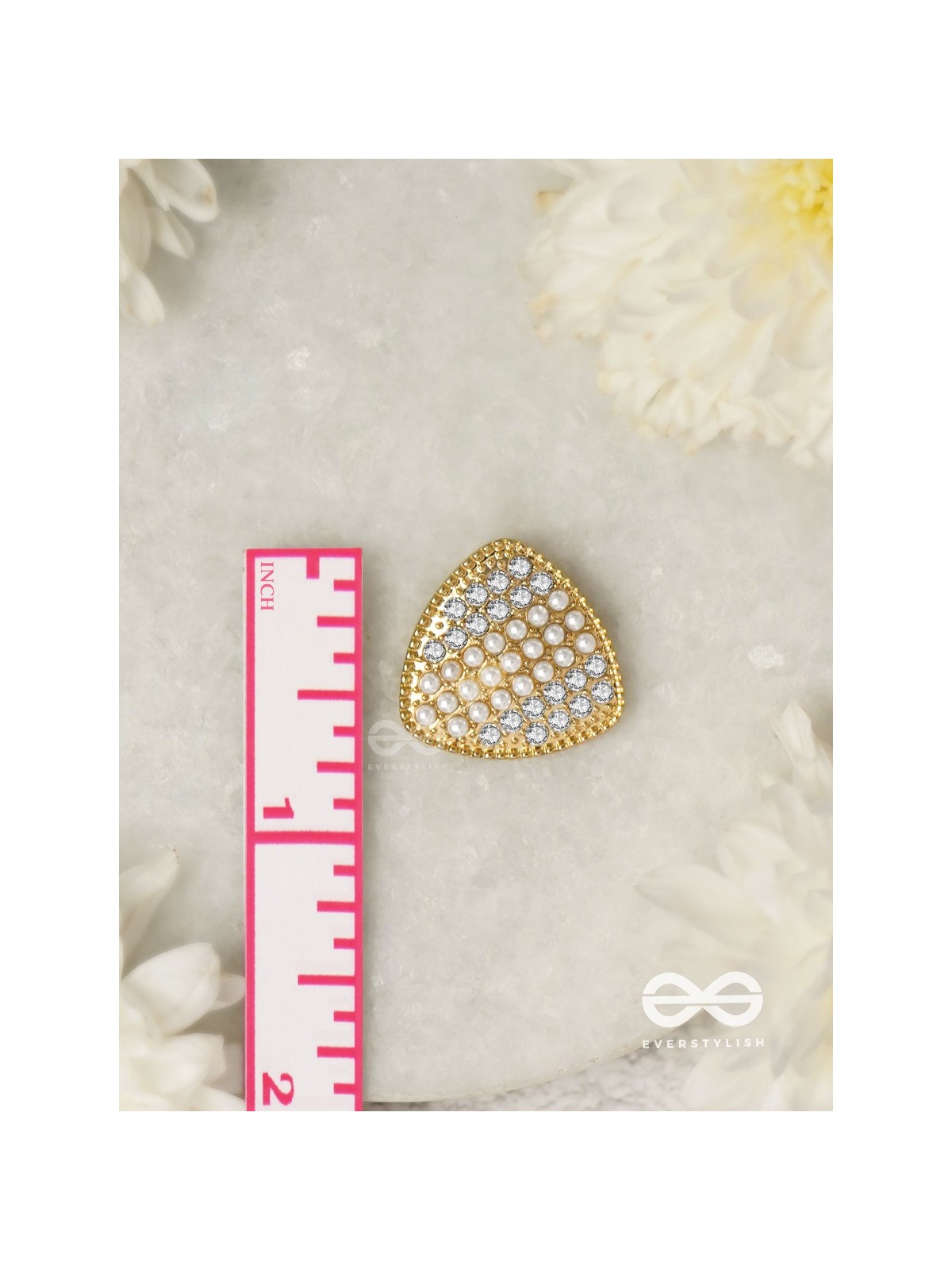 Gleaming Domes - Luxe Crystal Earrings