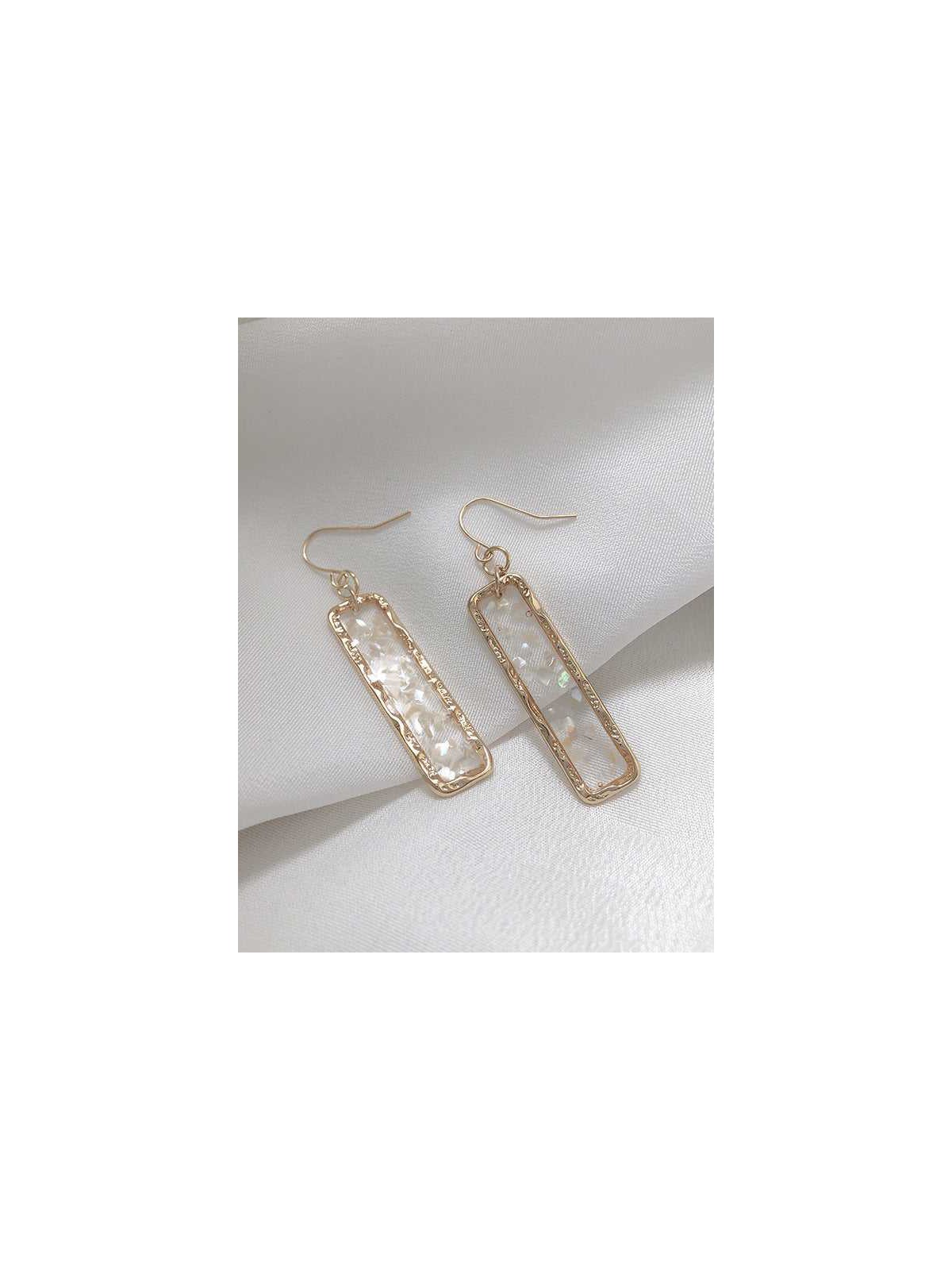 GOLDEN MIRAGE - GLITTER RESIN EARRINGS