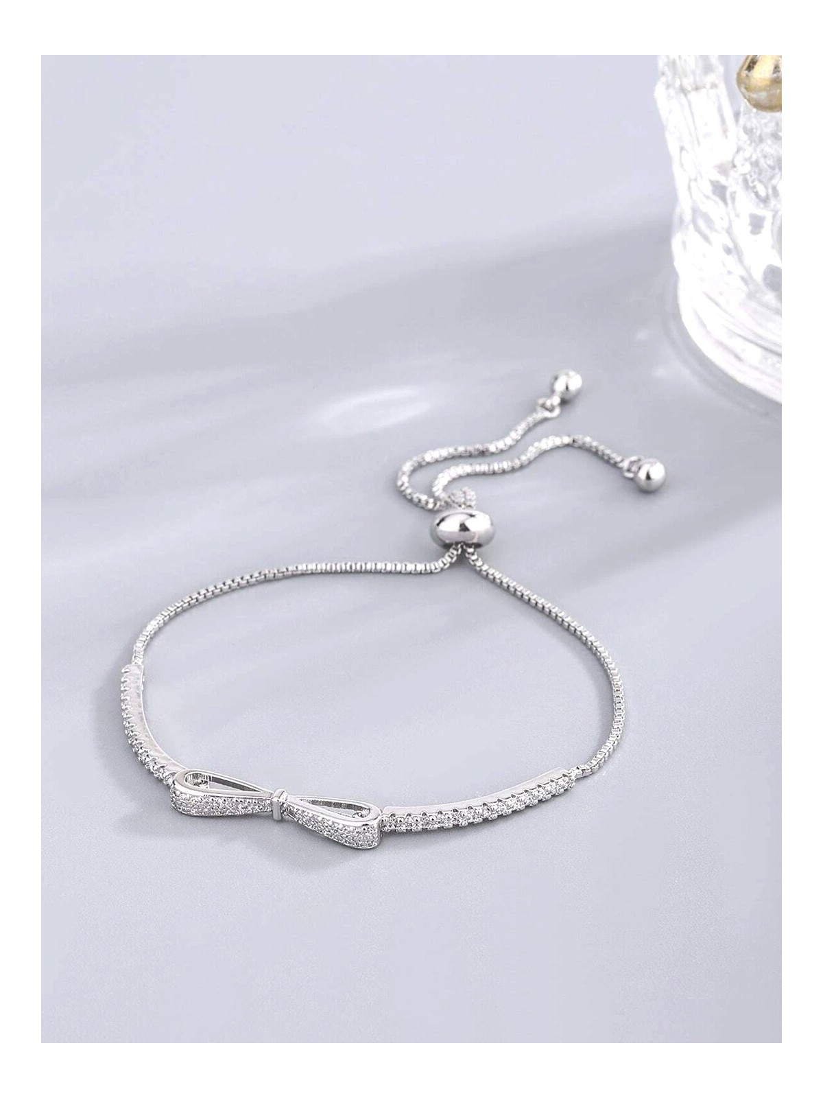 SILVER WHIMSY- Chic Adjustable Bracelet