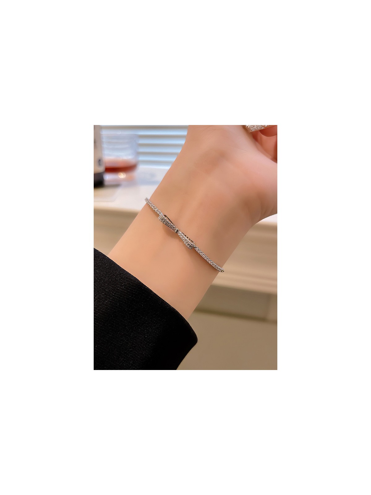 SILVER WHIMSY- Chic Adjustable Bracelet