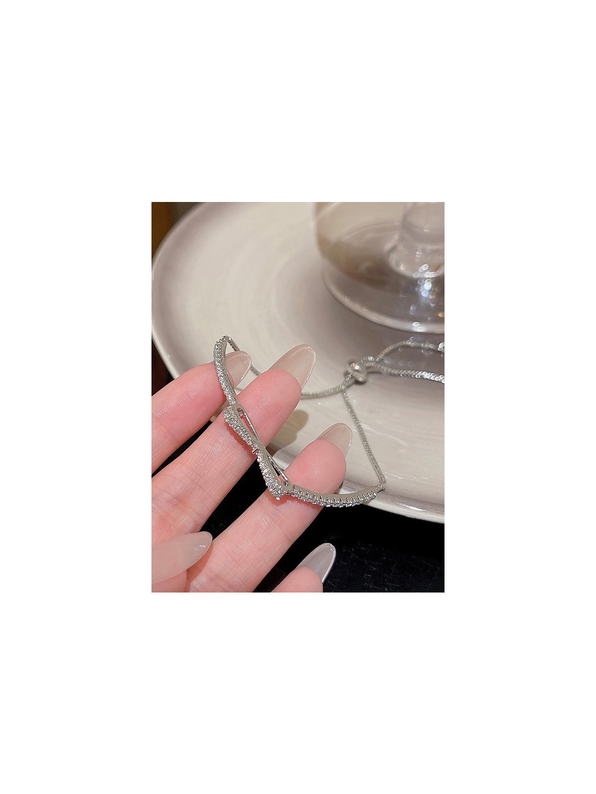 SILVER WHIMSY- Chic Adjustable Bracelet