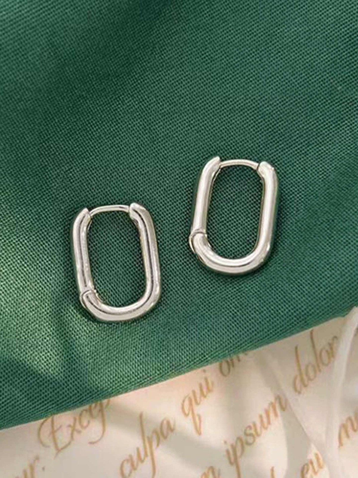 GLINT HOOPS-  MINIMALISTIC SILVER HOOPS