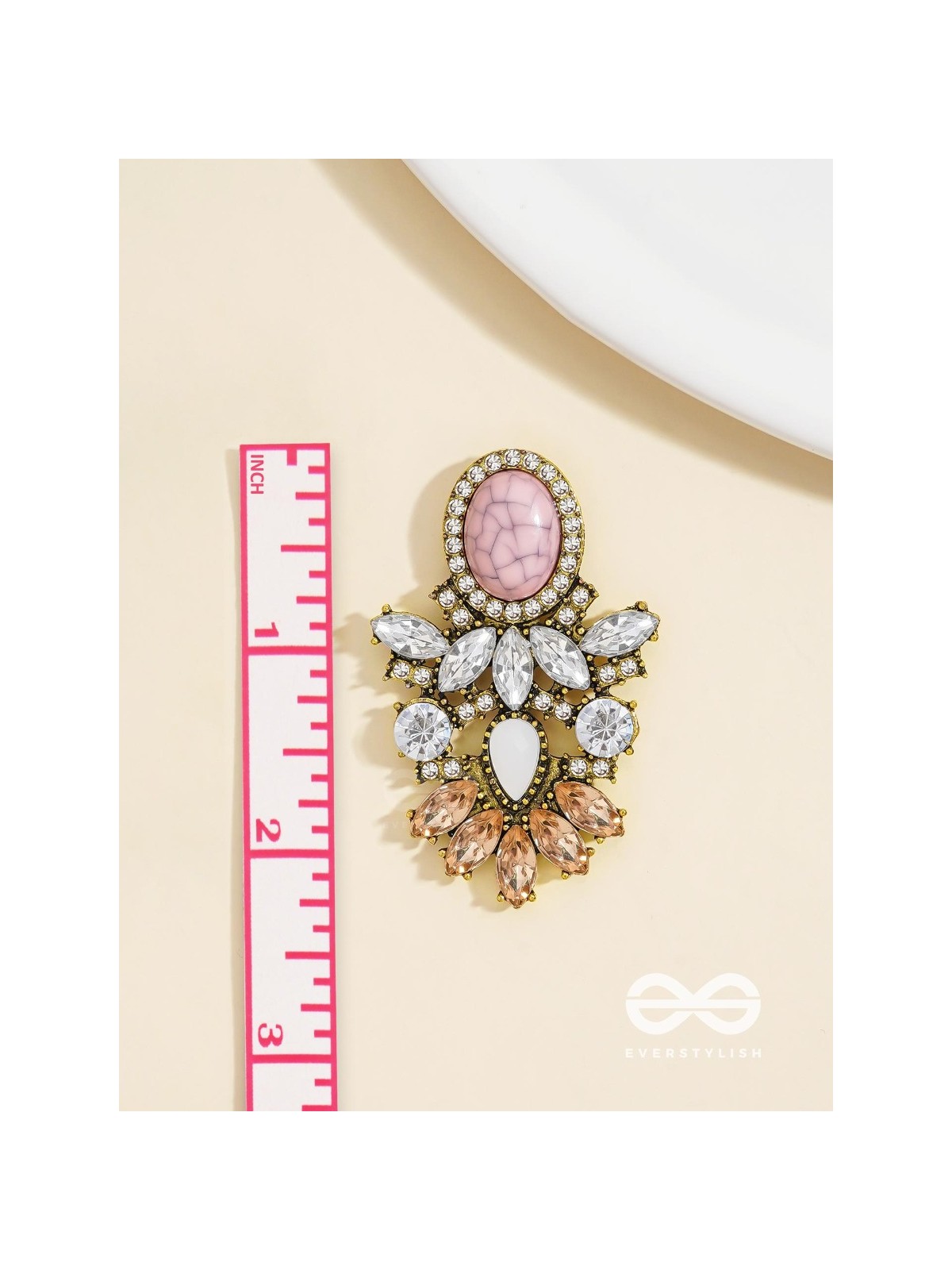 The Royal Affair Studded Dazzling Earrings 