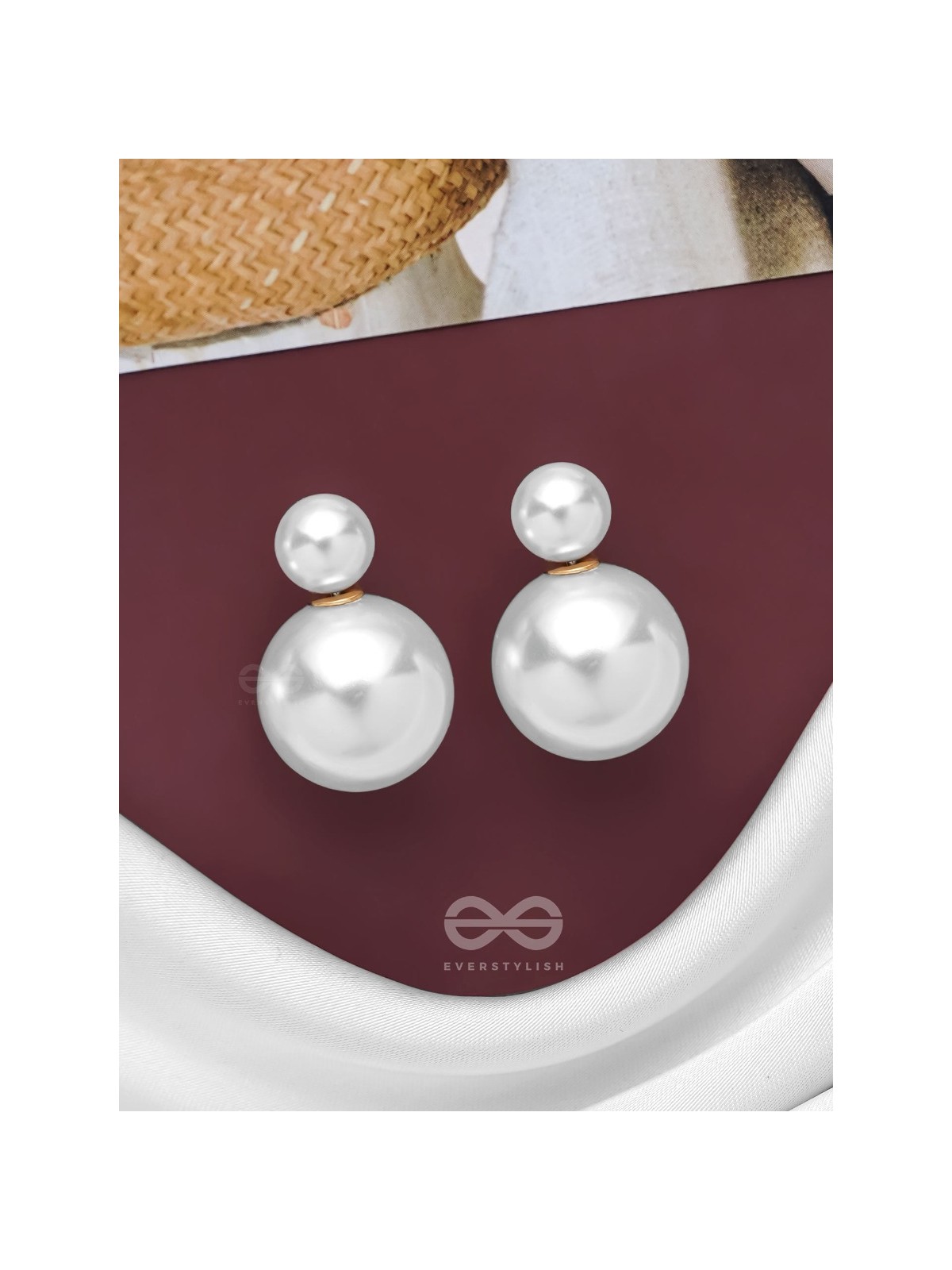 Simplicity is Endearing, Precious Pearl earrings