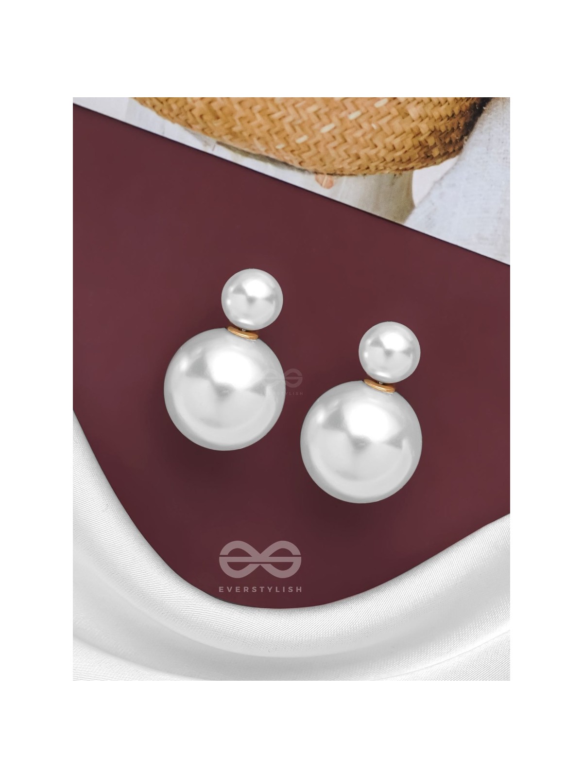 Simplicity is Endearing, Precious Pearl earrings