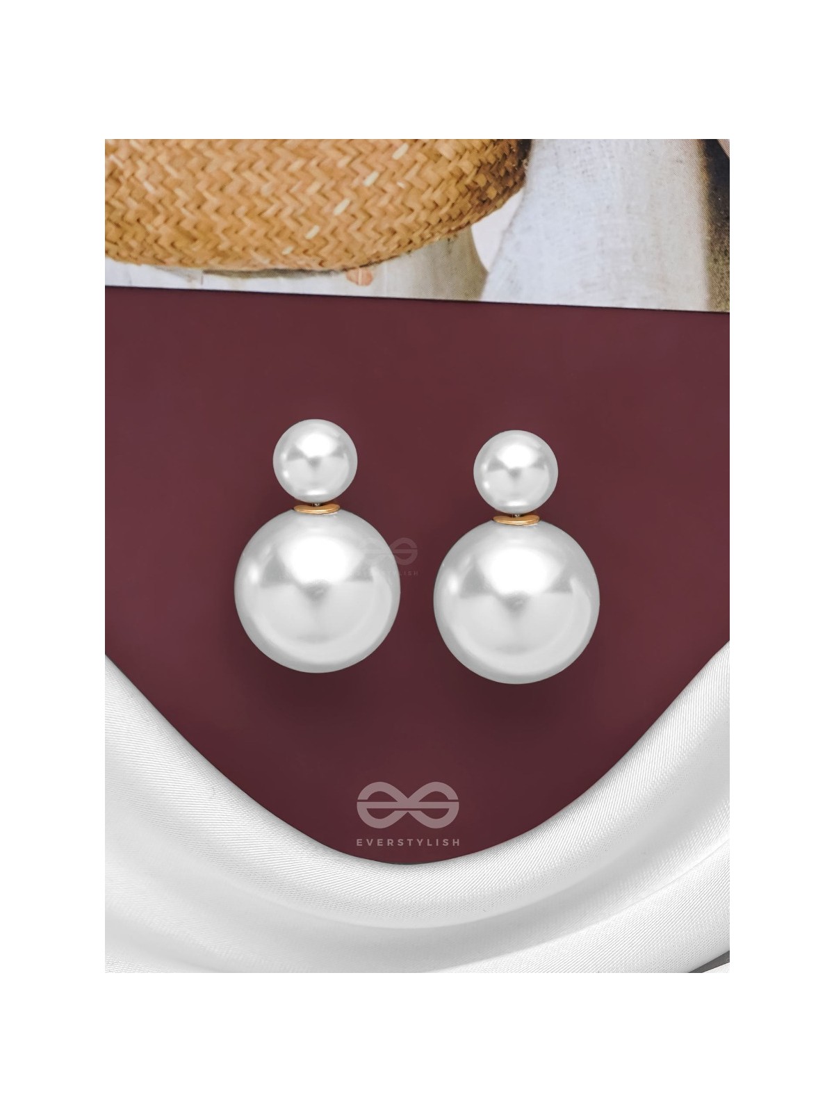 Simplicity is Endearing, Precious Pearl earrings