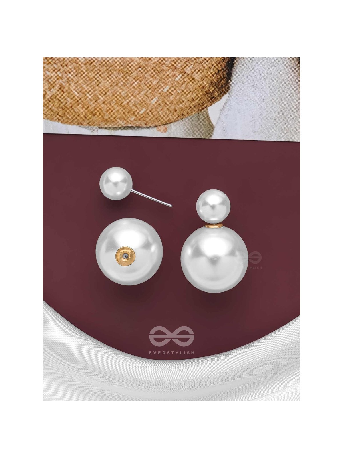 Simplicity is Endearing, Precious Pearl earrings