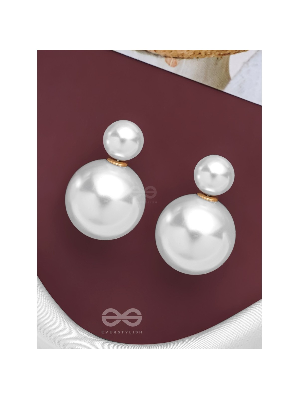 Simplicity is Endearing, Precious Pearl earrings