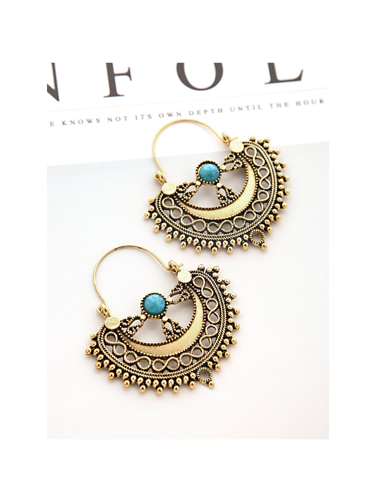 The Ethnic Elegance Statement Earrings