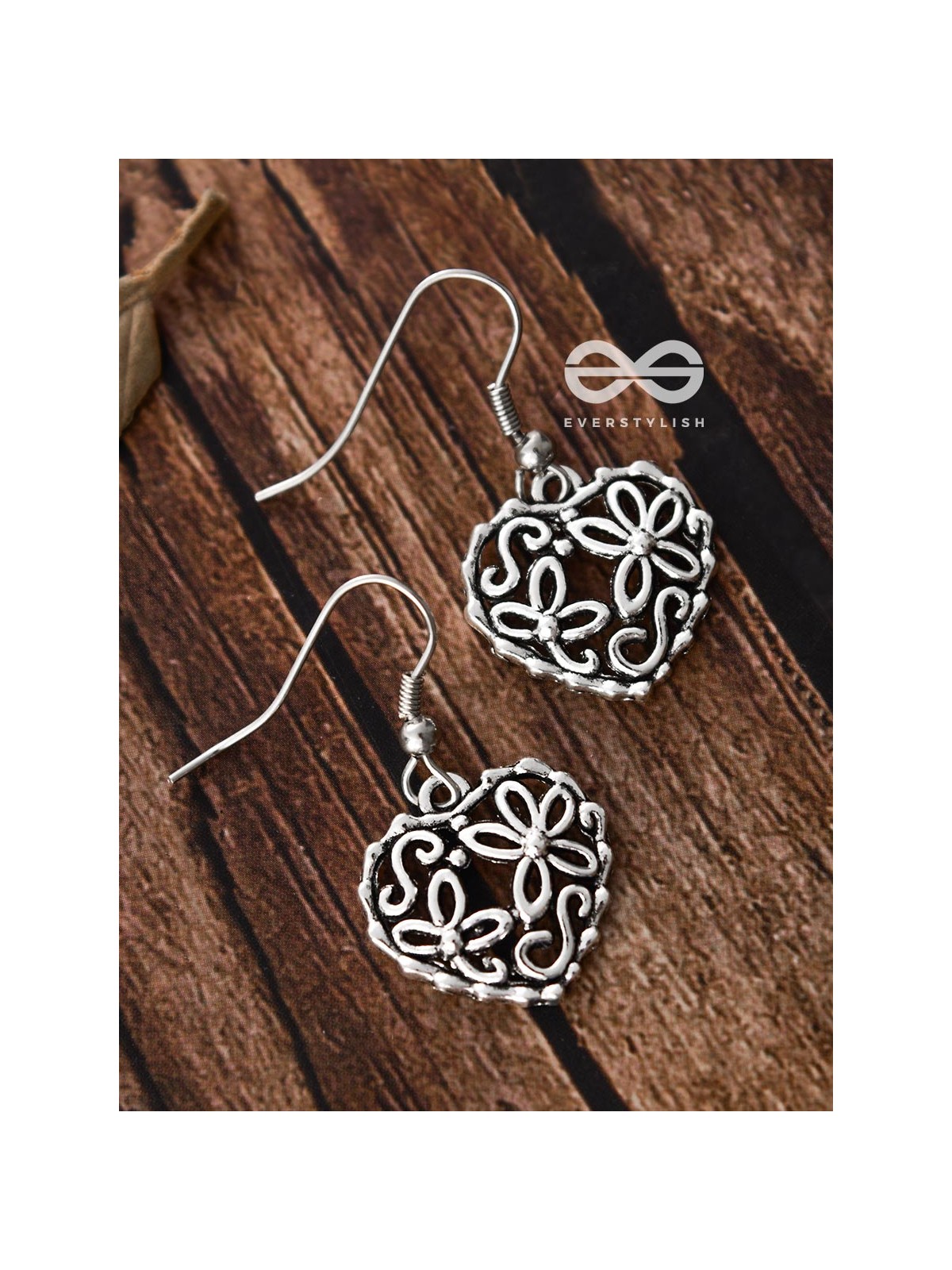 The Intricate Hearts - Tiny Trinket Earrings