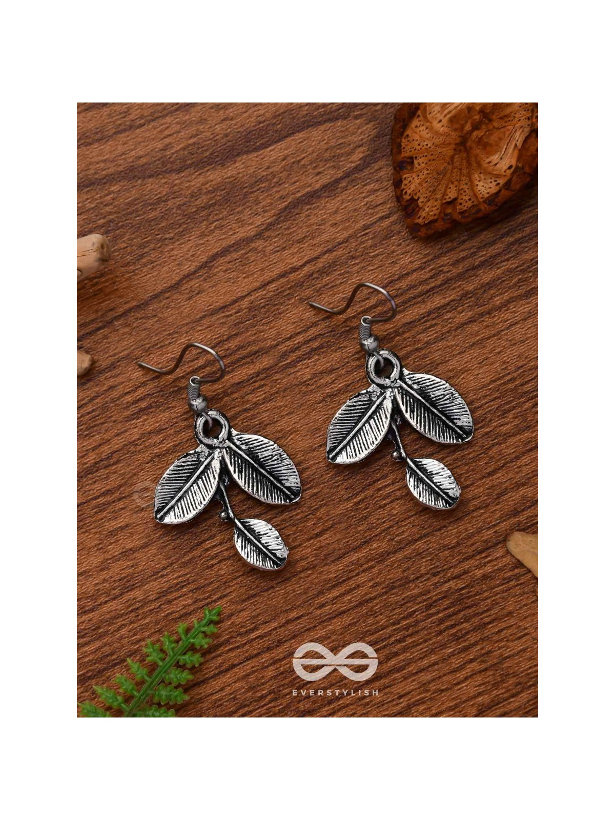 The Dangling Leaves - Tiny Trinket Earrings
