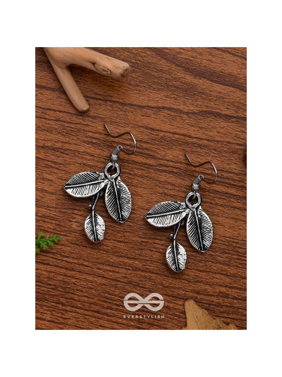 The Dangling Leaves - Tiny Trinket Earrings