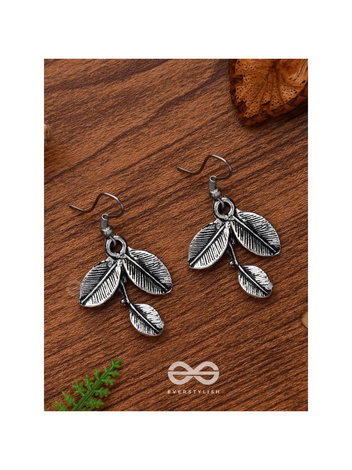 The Dangling Leaves - Tiny Trinket Earrings