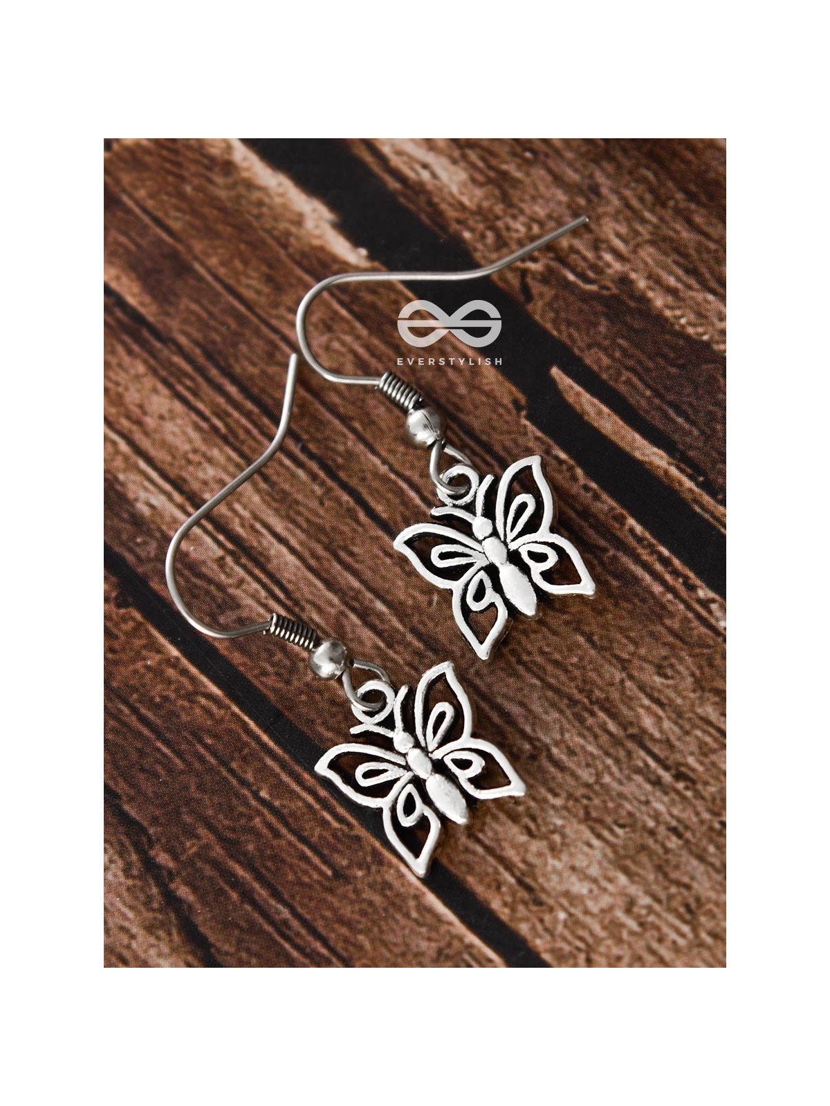 The Elegant Butterflies - Tiny Trinket Earrings