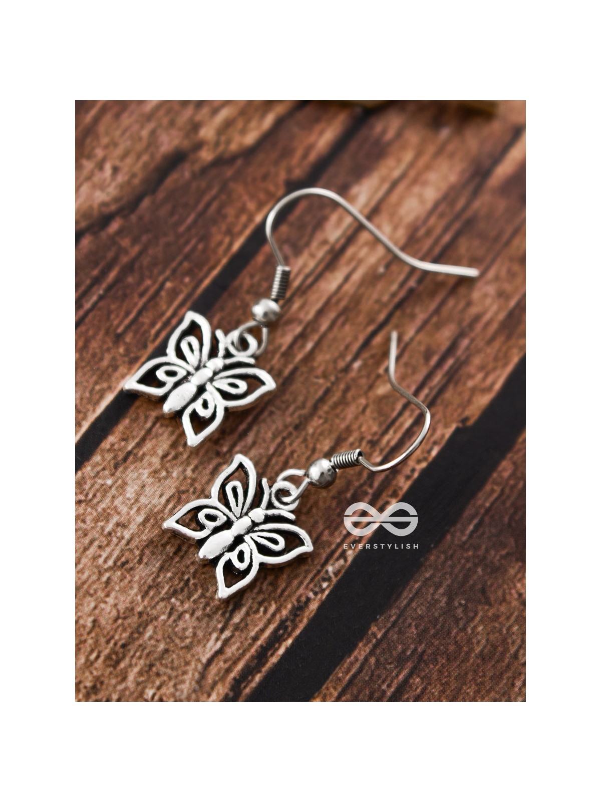 The Elegant Butterflies - Tiny Trinket Earrings
