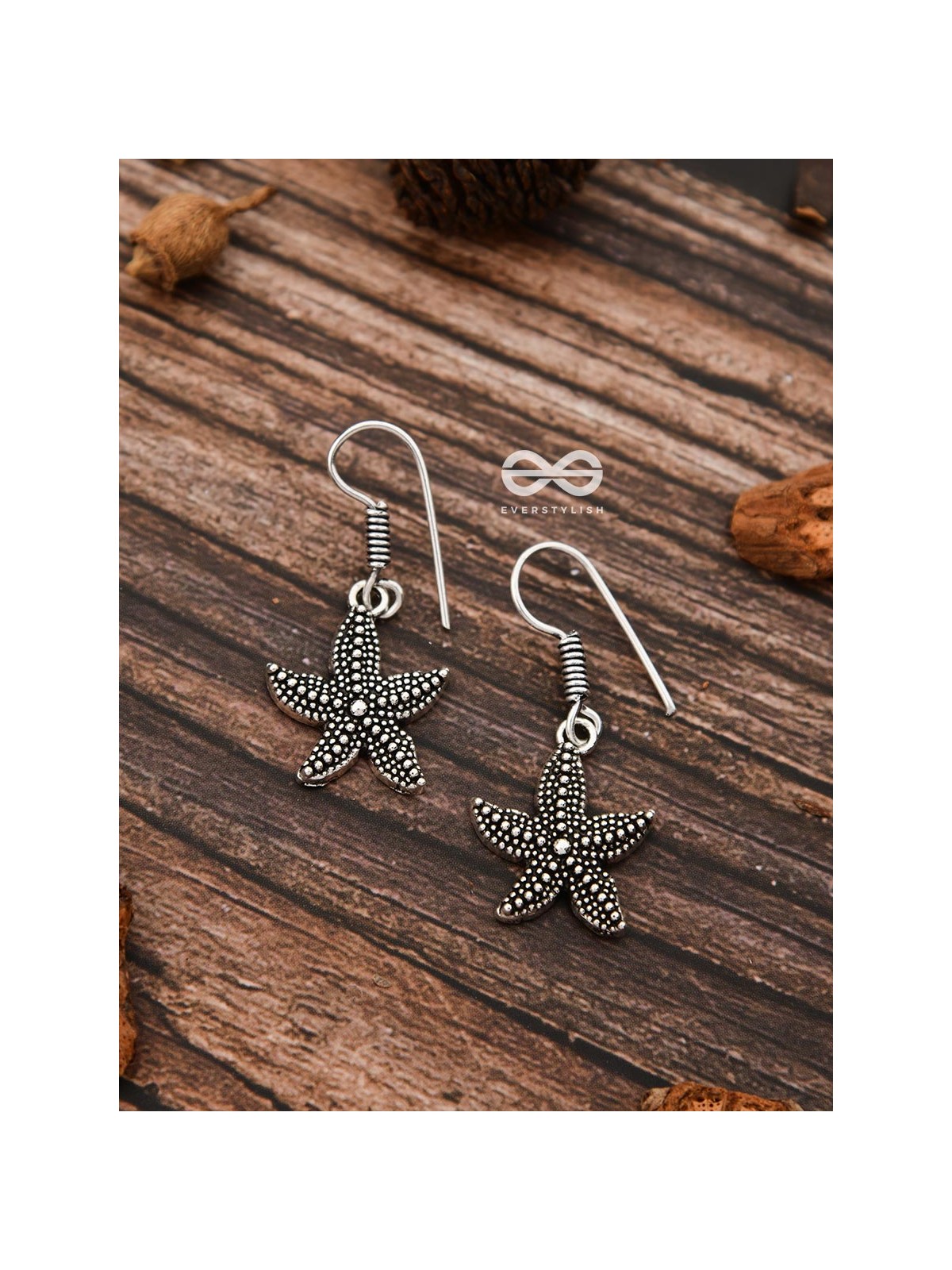 The Cute Little Starfish Hooks - Tiny Trinket Earrings