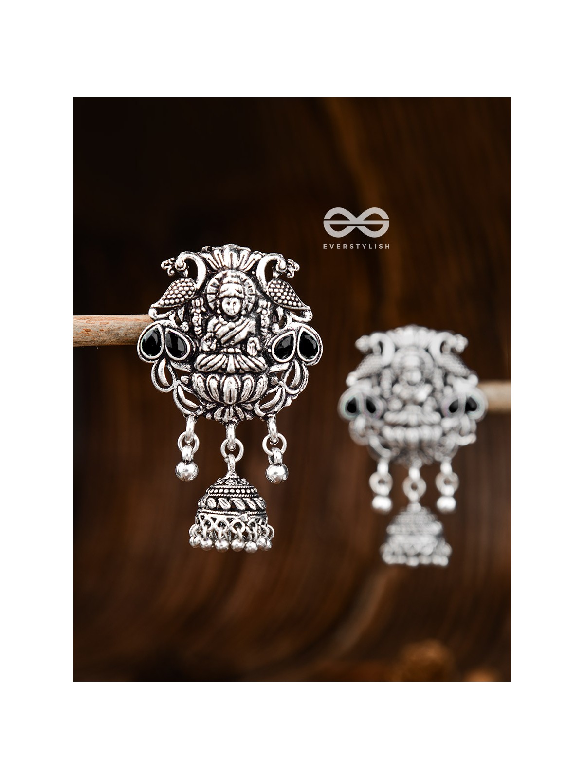 The Divine Goddess (Onyx Black) - Embellished Oxidised Collection