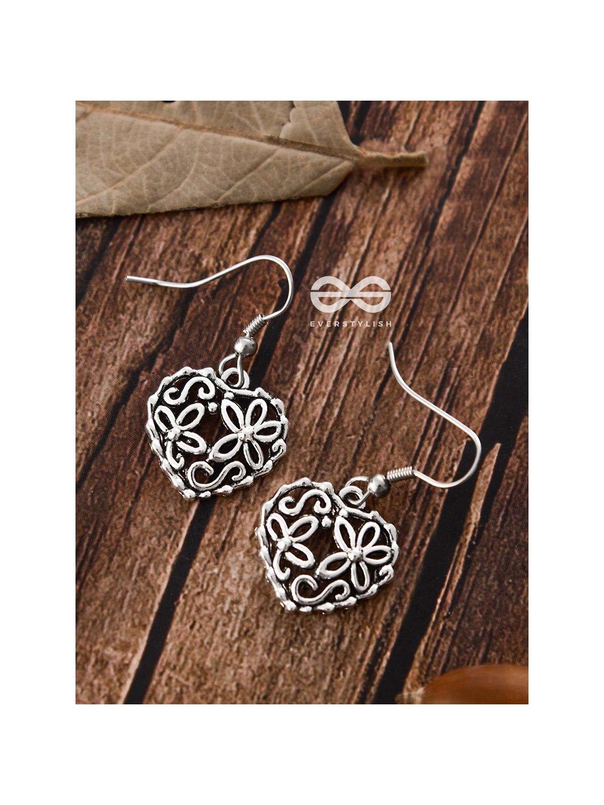 The Intricate Hearts - Tiny Trinket Earrings