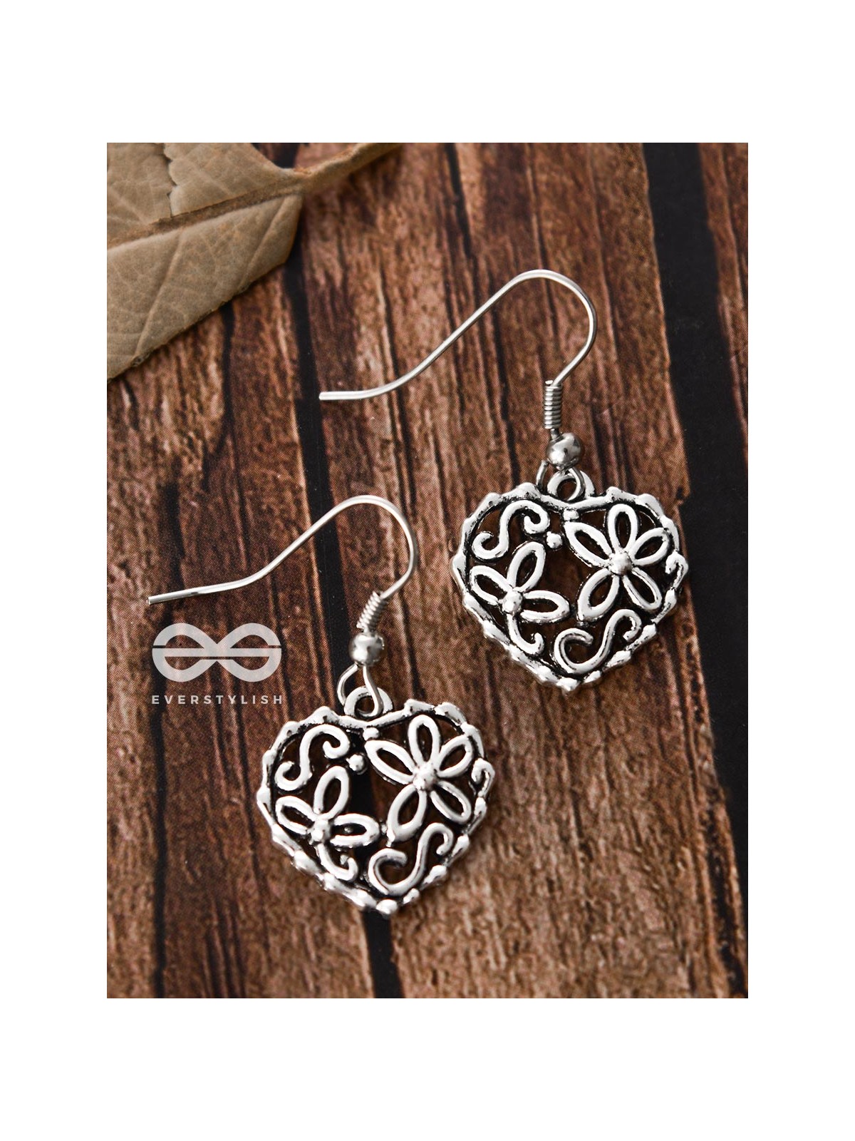 The Intricate Hearts - Tiny Trinket Earrings