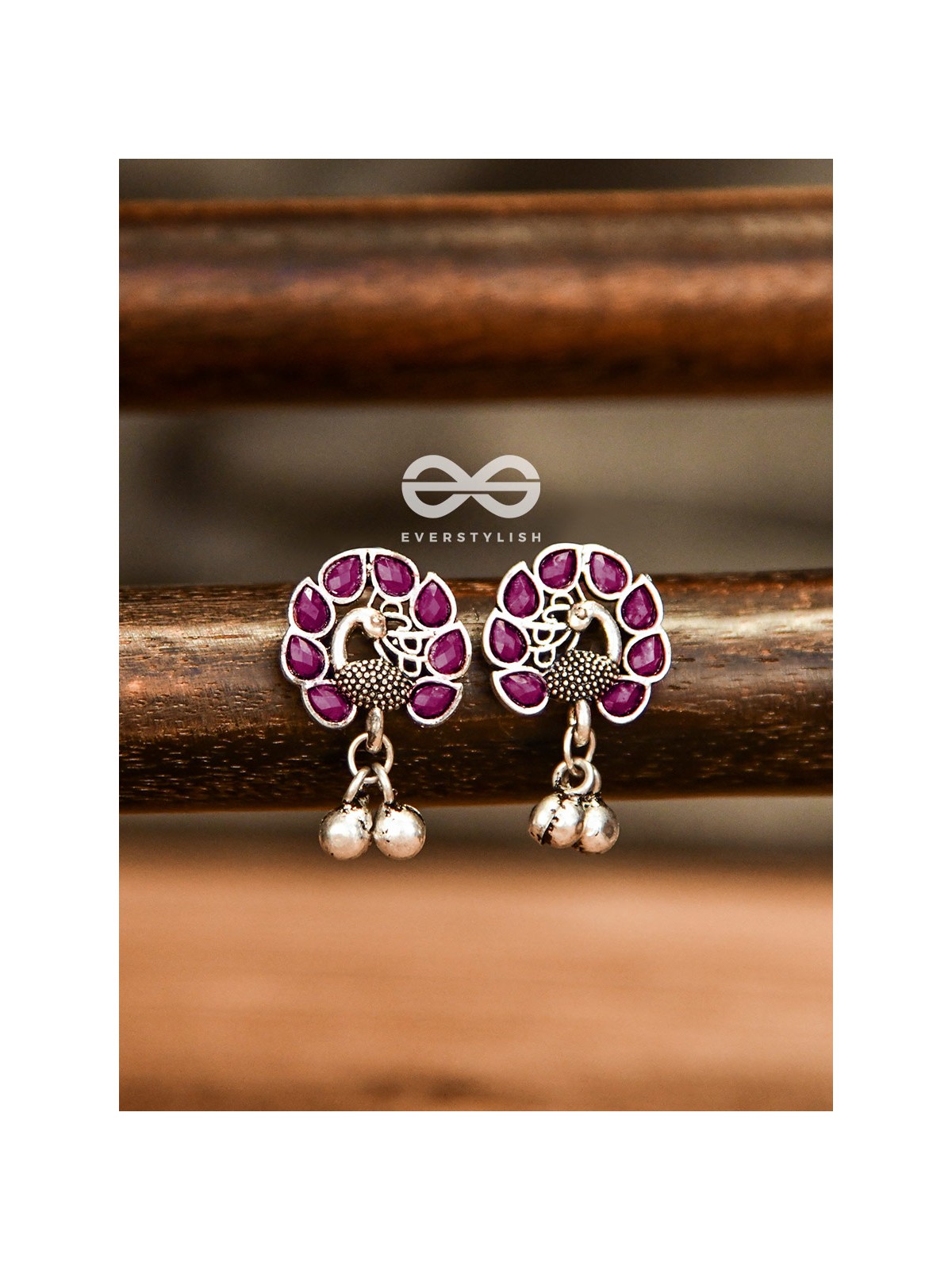 The Cute Peacocks (Ruby Red) - The Melodious Ghungroo Collection