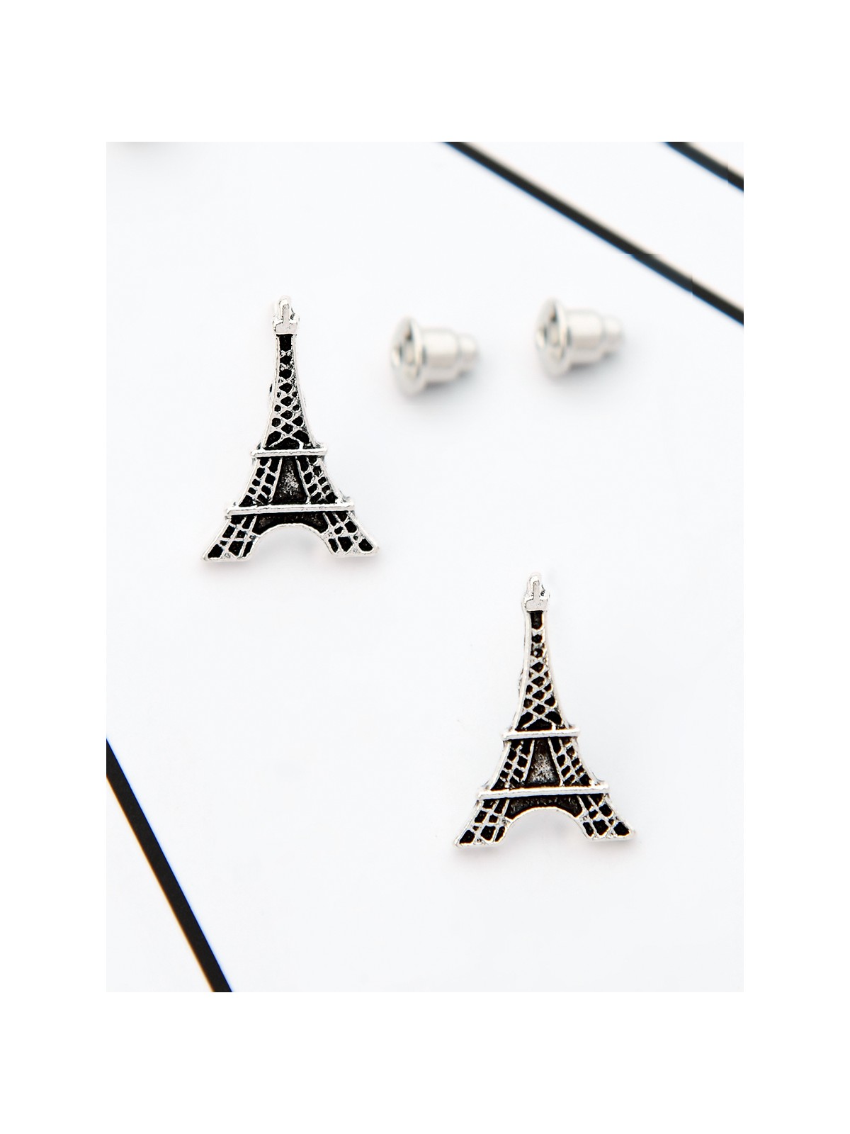 The Elegant Eiffels - Tiny Trinket Earrings