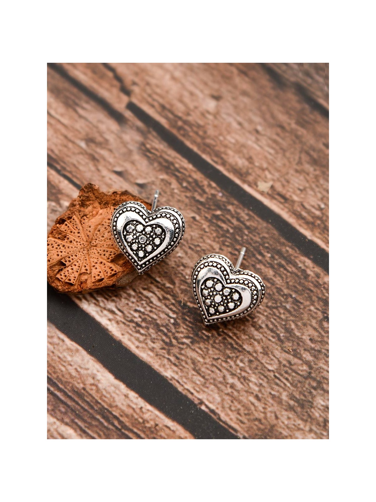The Cutesy Heart - Tiny Trinket Earrings