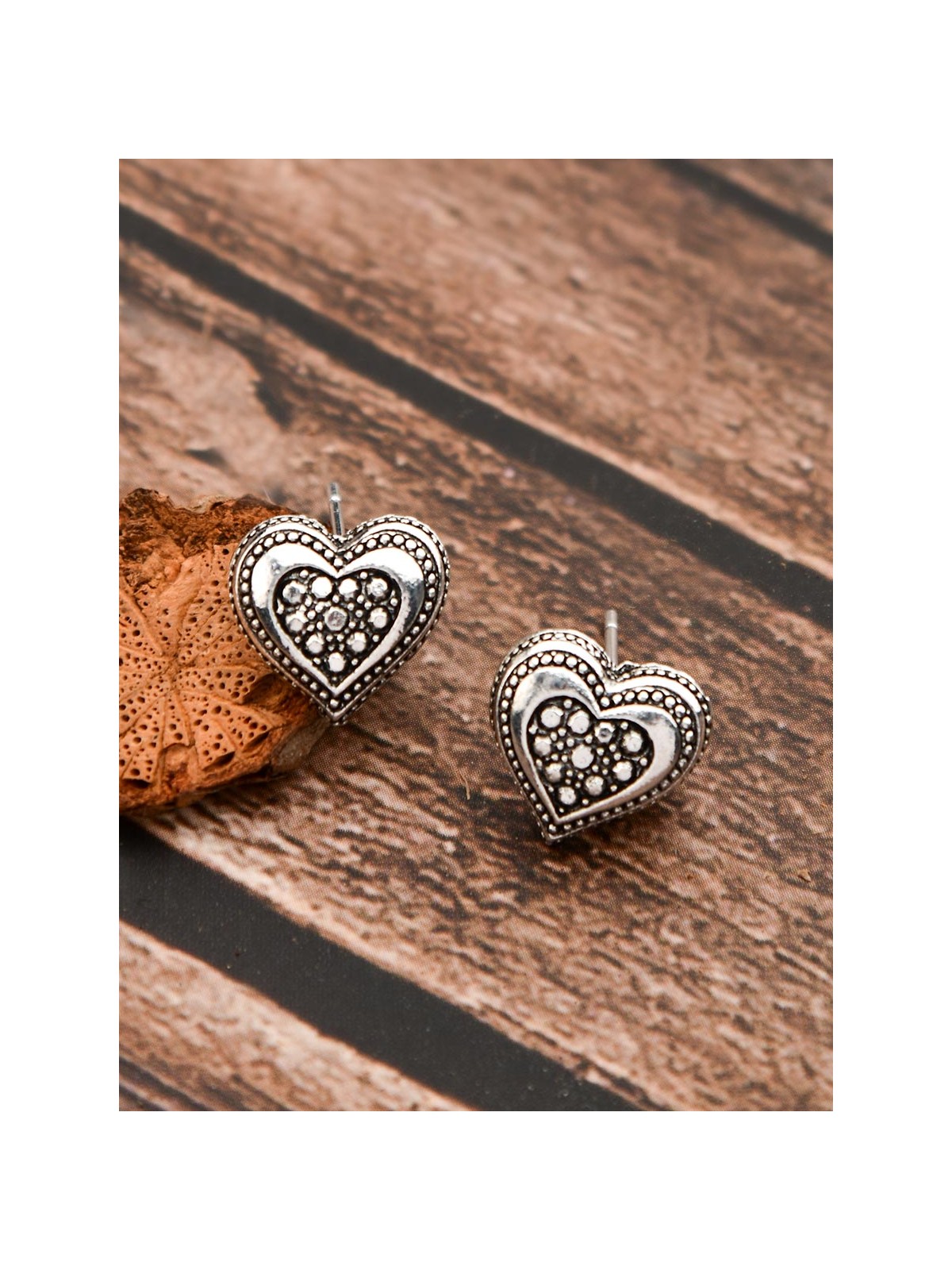 The Cutesy Heart - Tiny Trinket Earrings