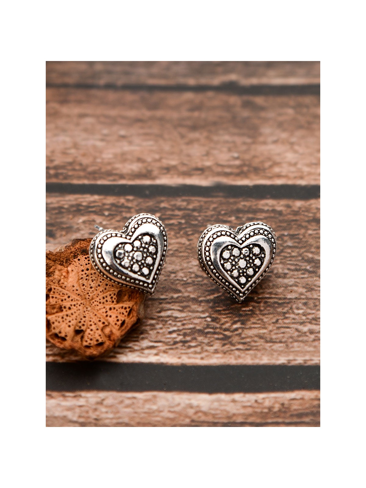 The Cutesy Heart - Tiny Trinket Earrings