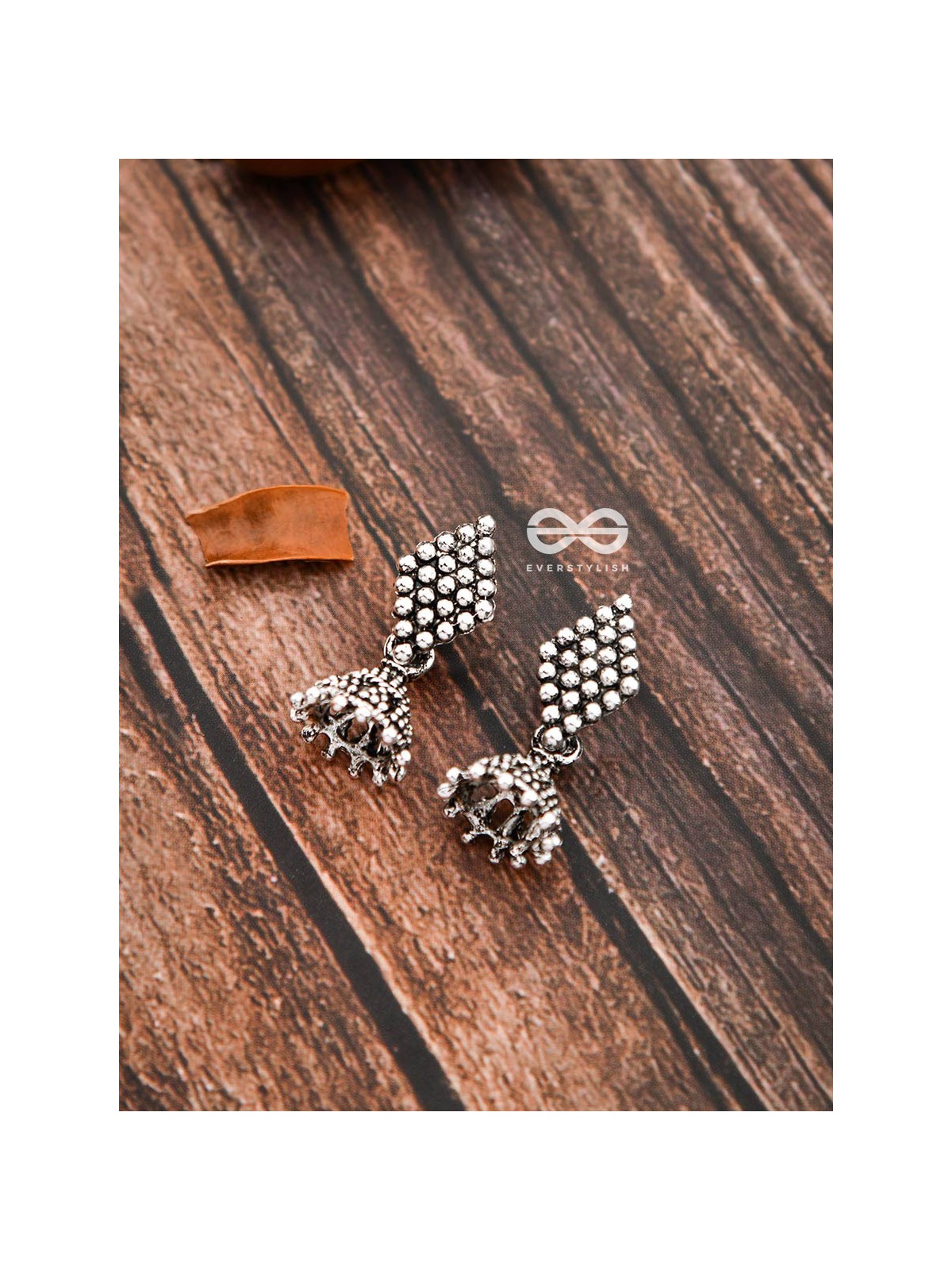 The Bohemian Geometric Dots - Tiny Trinket Earrings