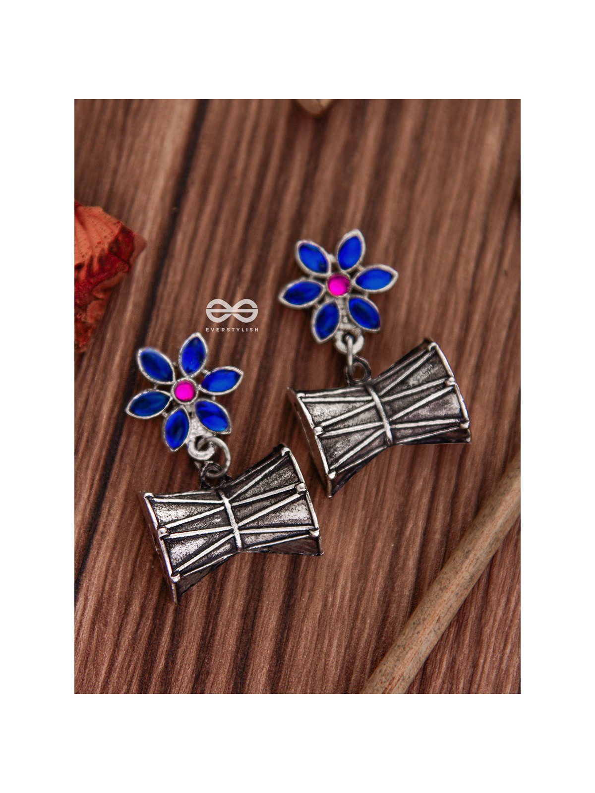 The Little Starry Damroo (Blue) - The Embellished Oxidised Collection