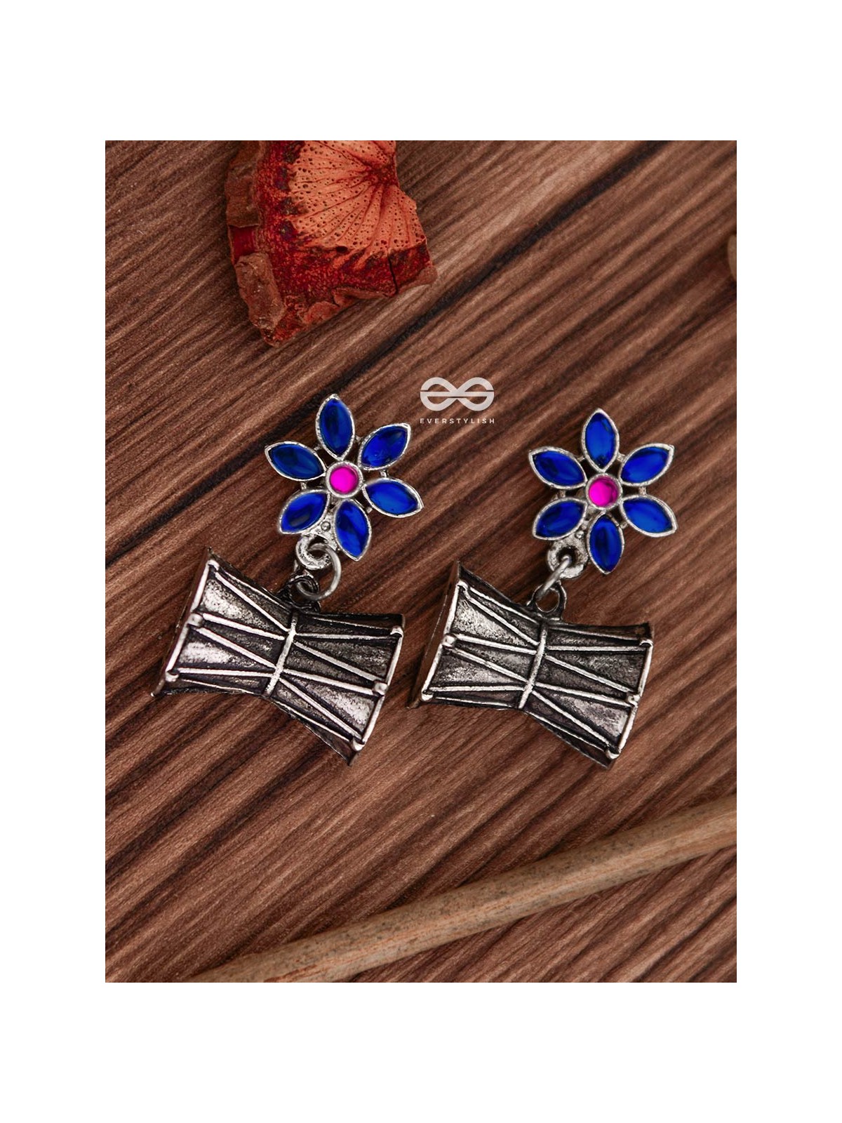 The Little Starry Damroo (Blue) - The Embellished Oxidised Collection