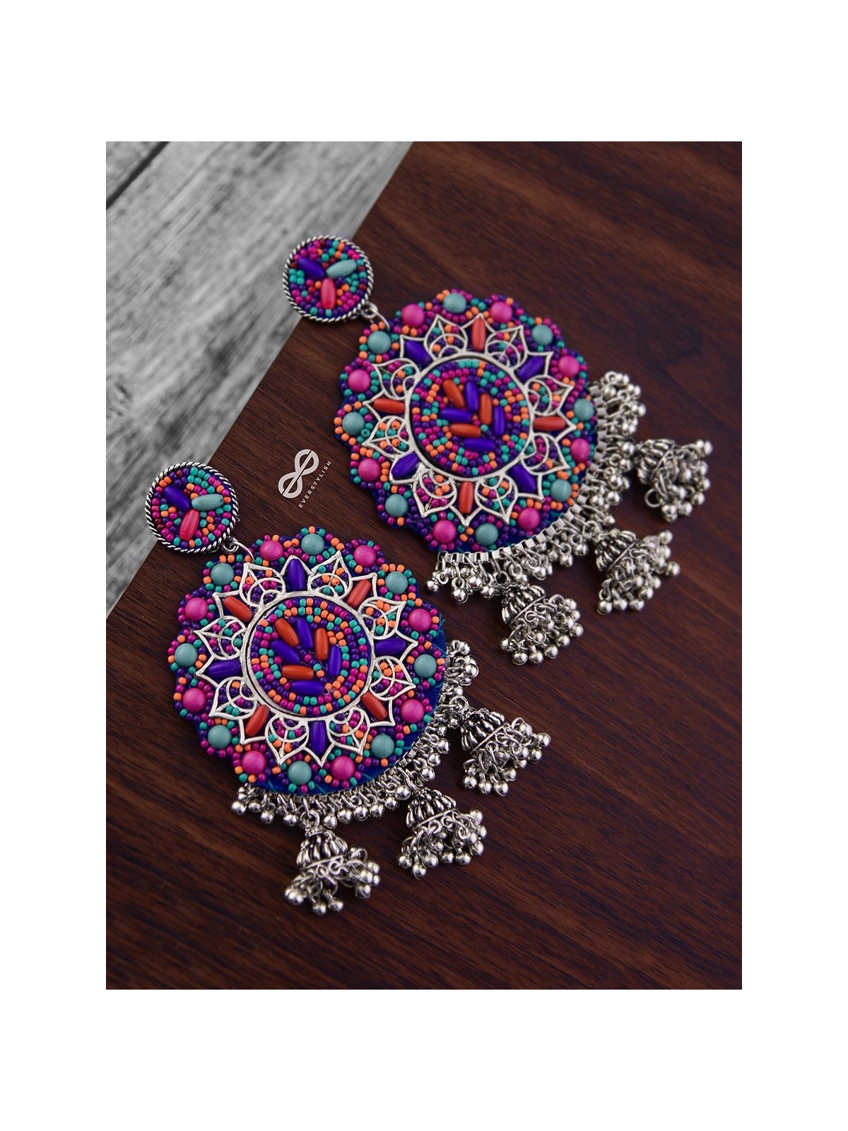 The Stunning Jaw-Droppers (Multicoloured) - Embroidered Oxidised Collection