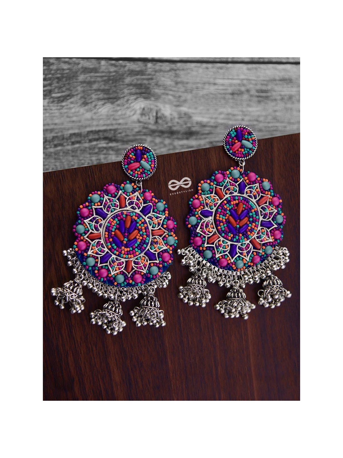 The Stunning Jaw-Droppers (Multicoloured) - Embroidered Oxidised Collection