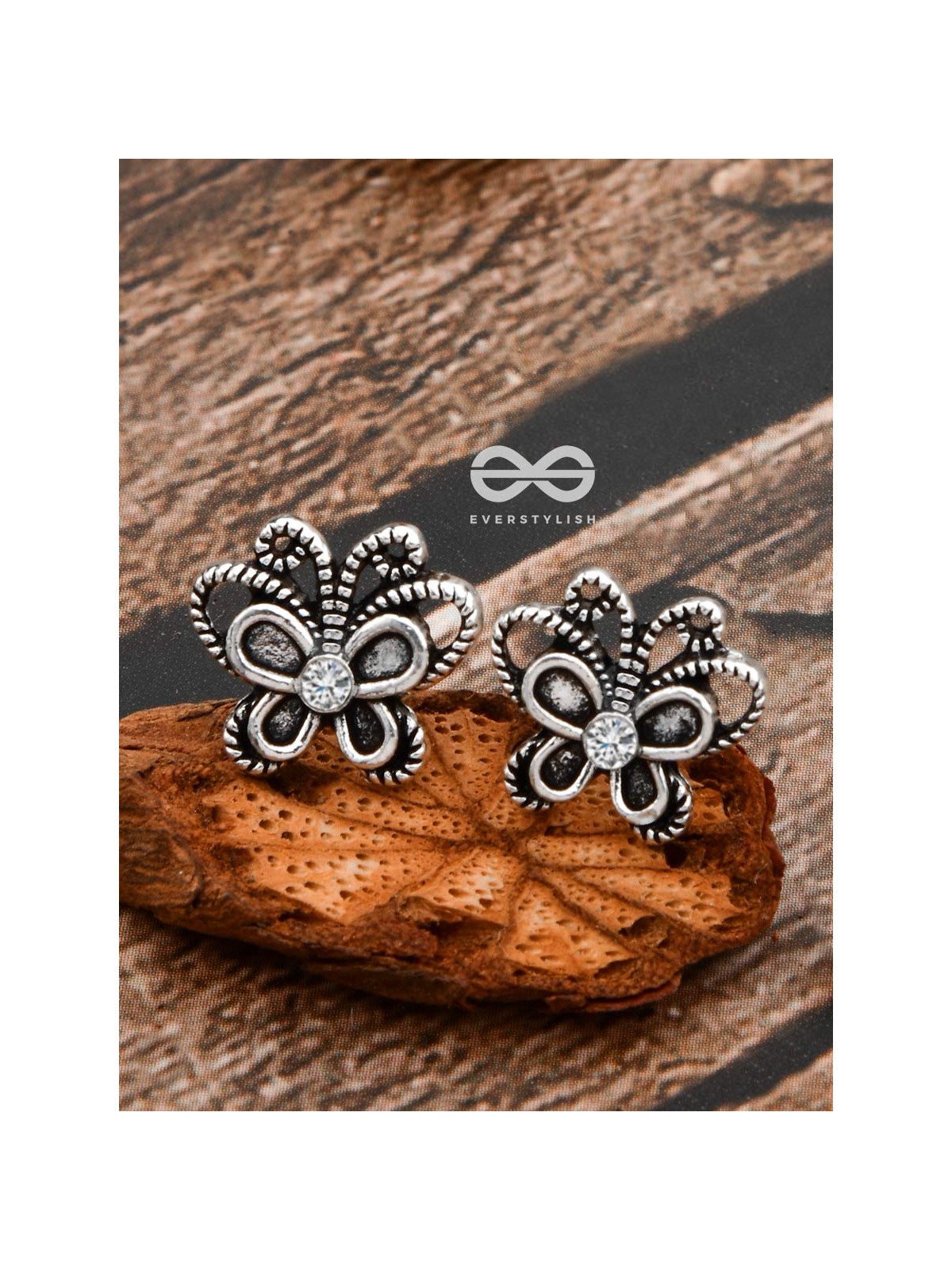 The Cute Little Butterfly Studs - Tiny Trinket Earrings