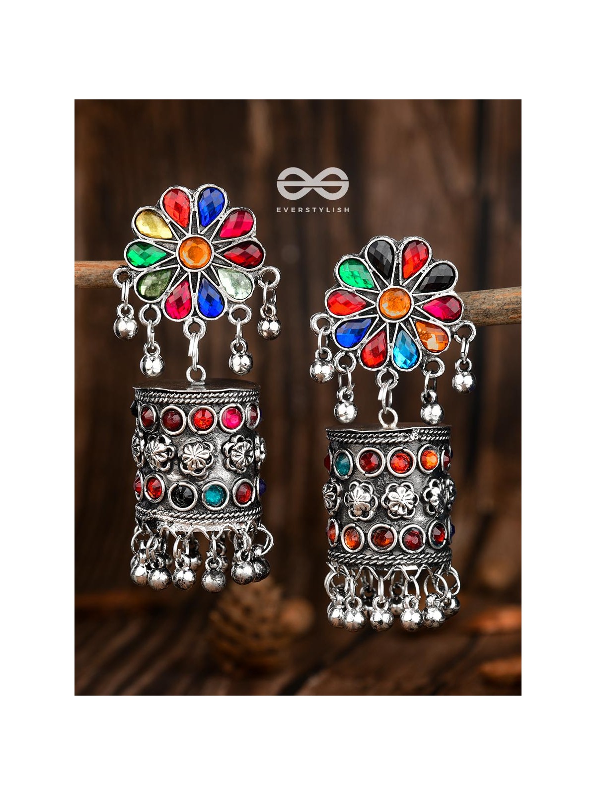 A Colourful Delight - Embellished Oxidised Collection