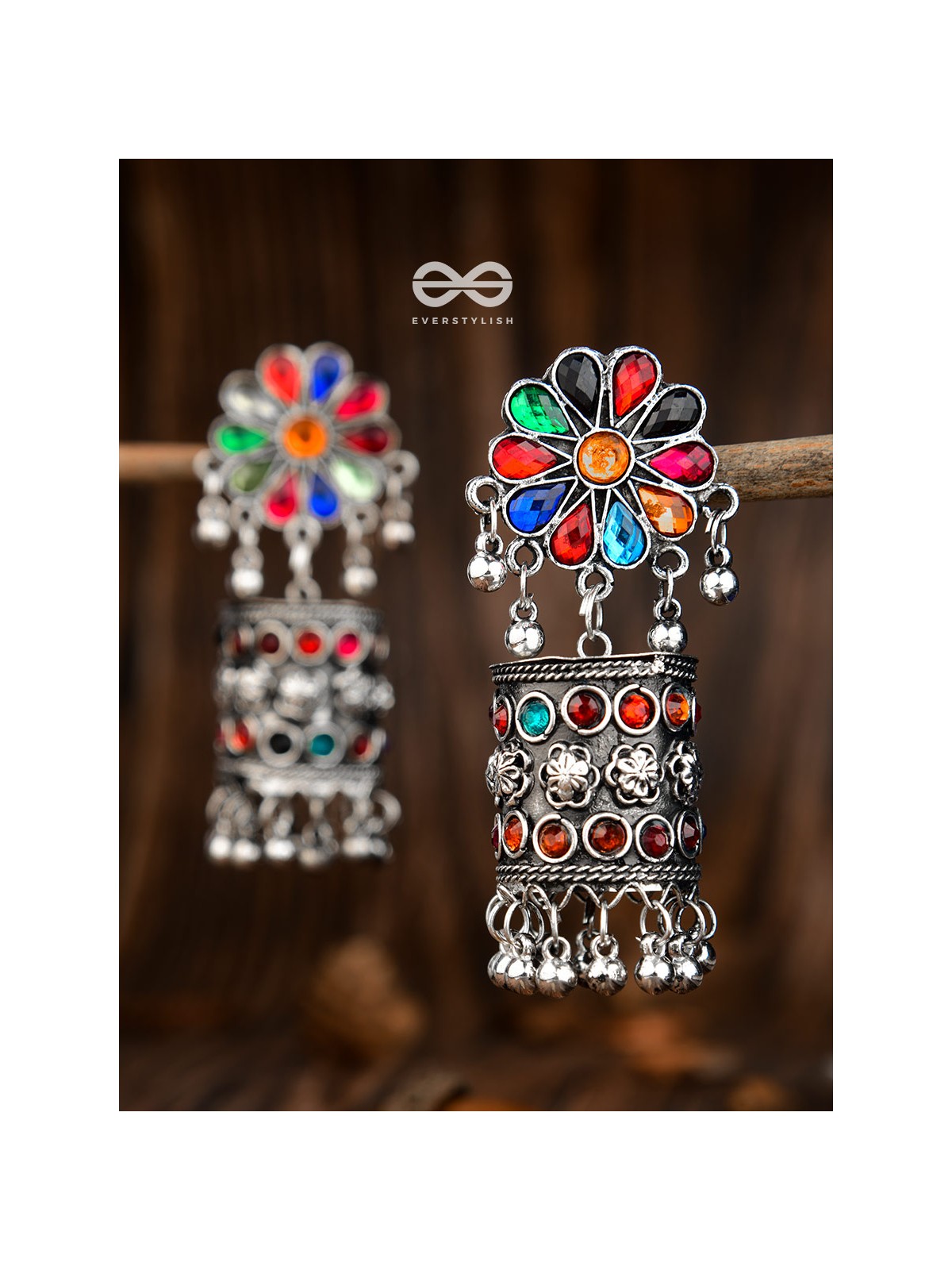 A Colourful Delight - Embellished Oxidised Collection