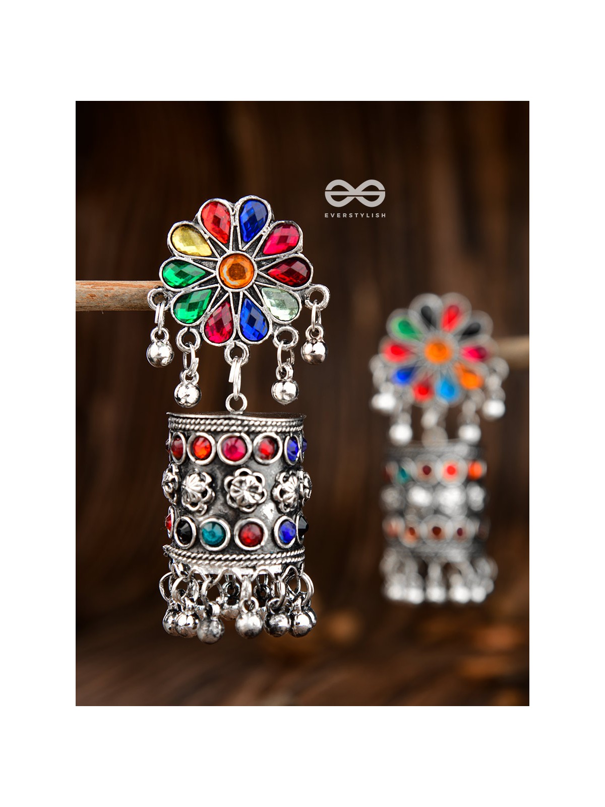 A Colourful Delight - Embellished Oxidised Collection