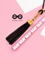 A Knotty Statement - Golden Long Neckpiece